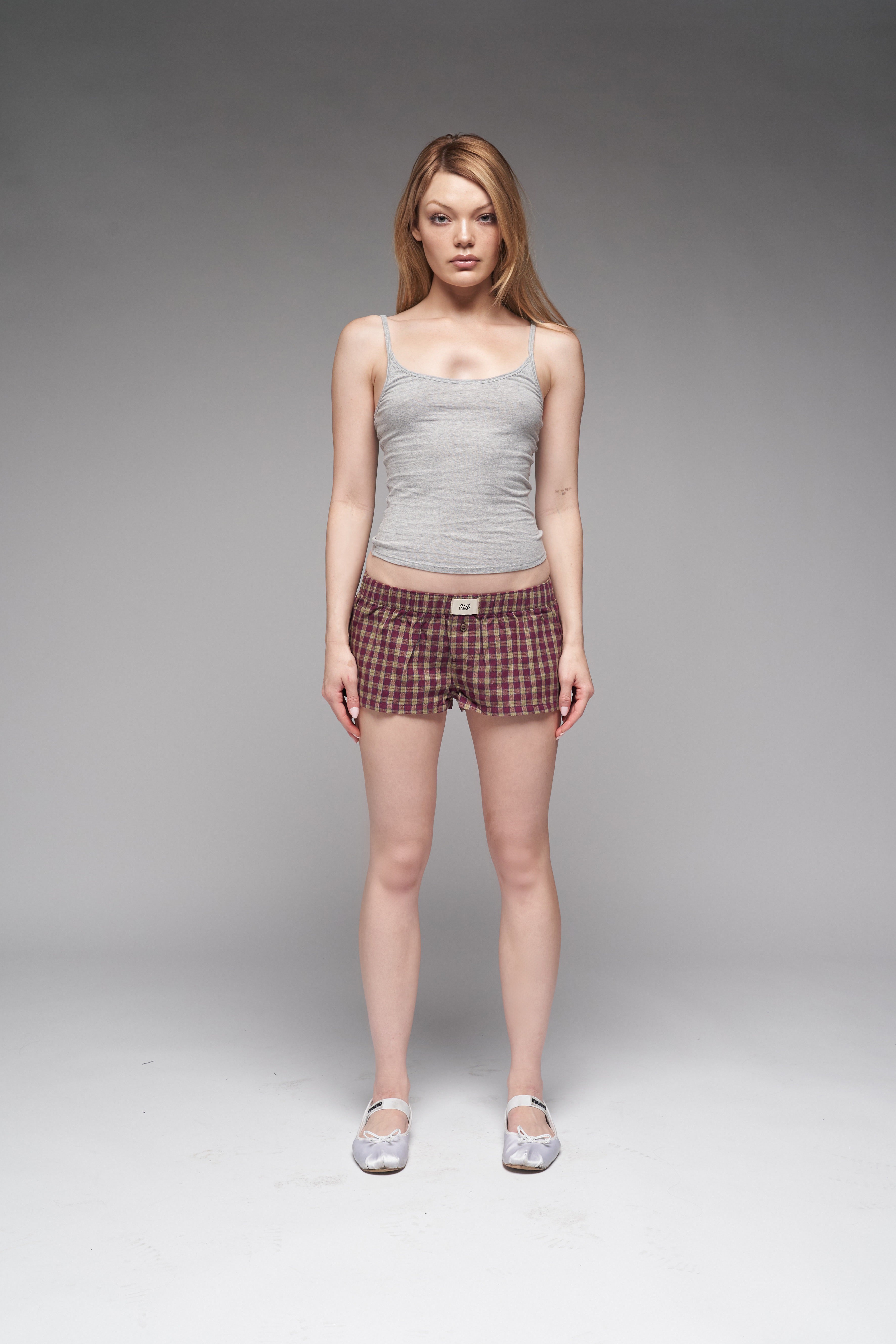 brandy cami in grey – CHERRY KNOTS brandy cami in grey – CHERRY KNOTS