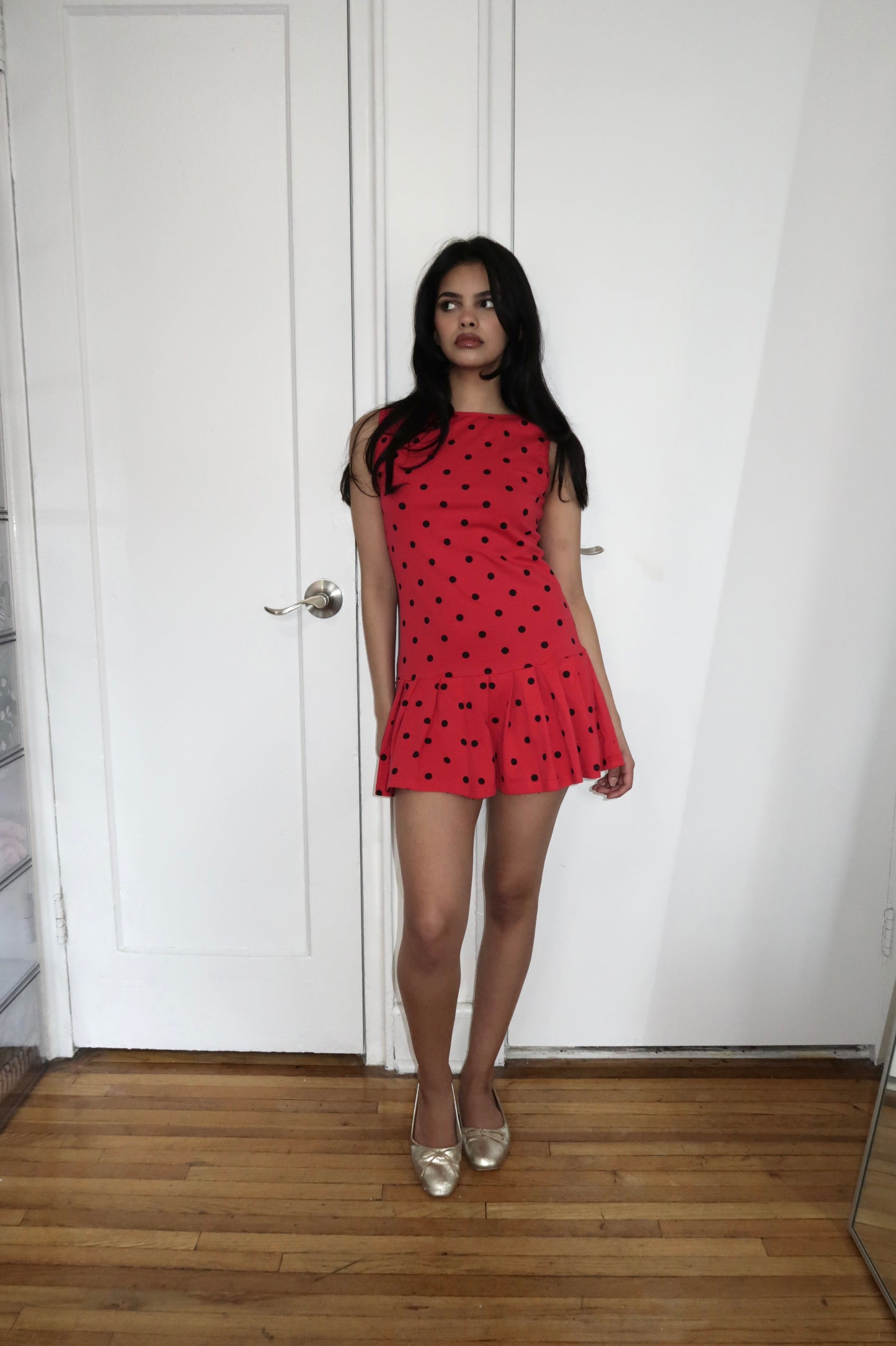 lola ladybug dress - CHERRY KNOTS