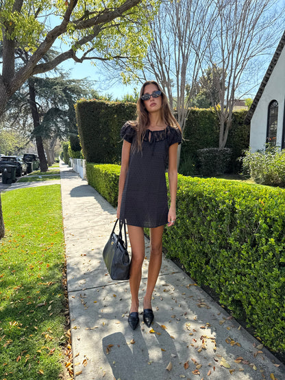 margaret dress in black