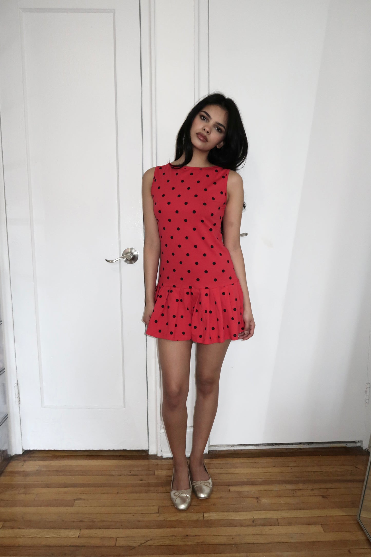 lola ladybug dress - CHERRY KNOTS