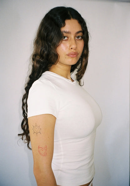 thalia baby tee in orchard