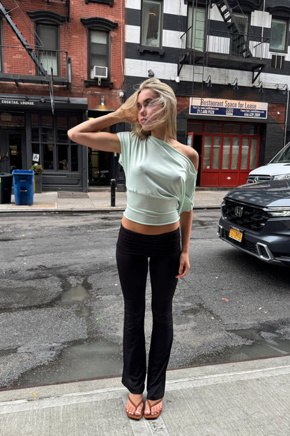 slouchy tee in mint