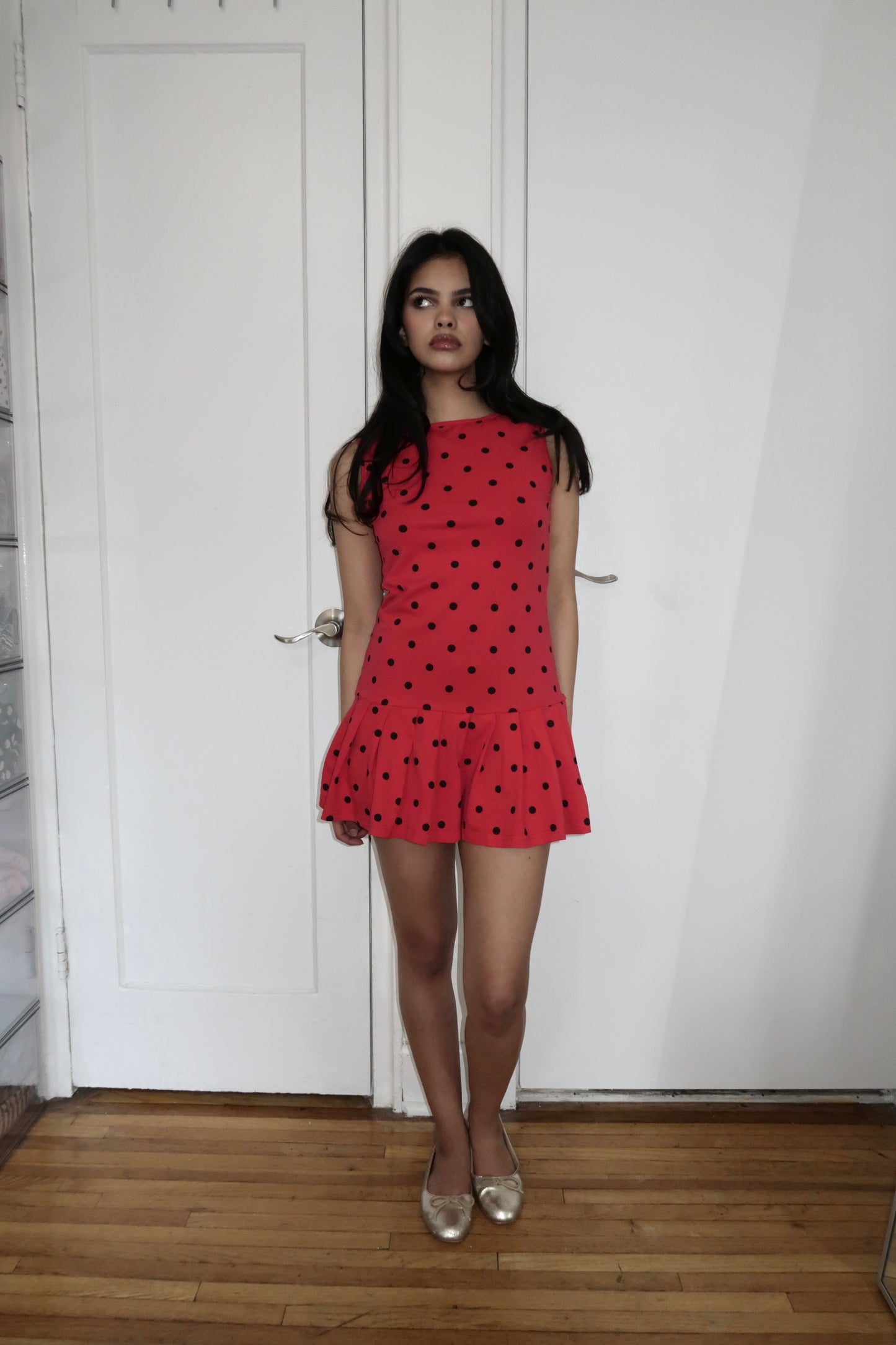 lola ladybug dress - CHERRY KNOTS