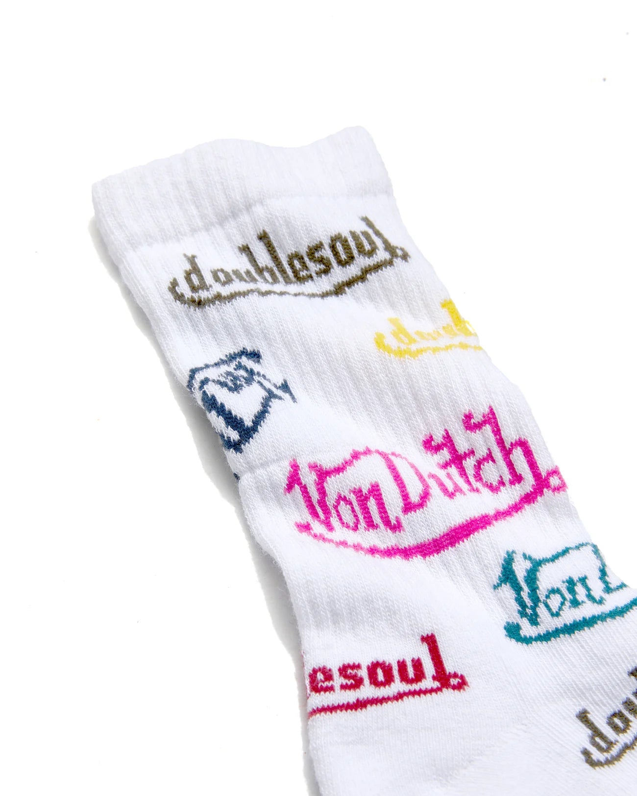 von dutch high sock in logo - CHERRY KNOTS