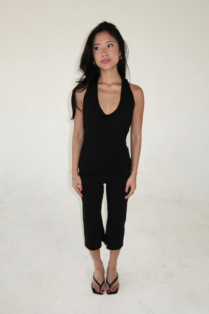 rhea foldover capri