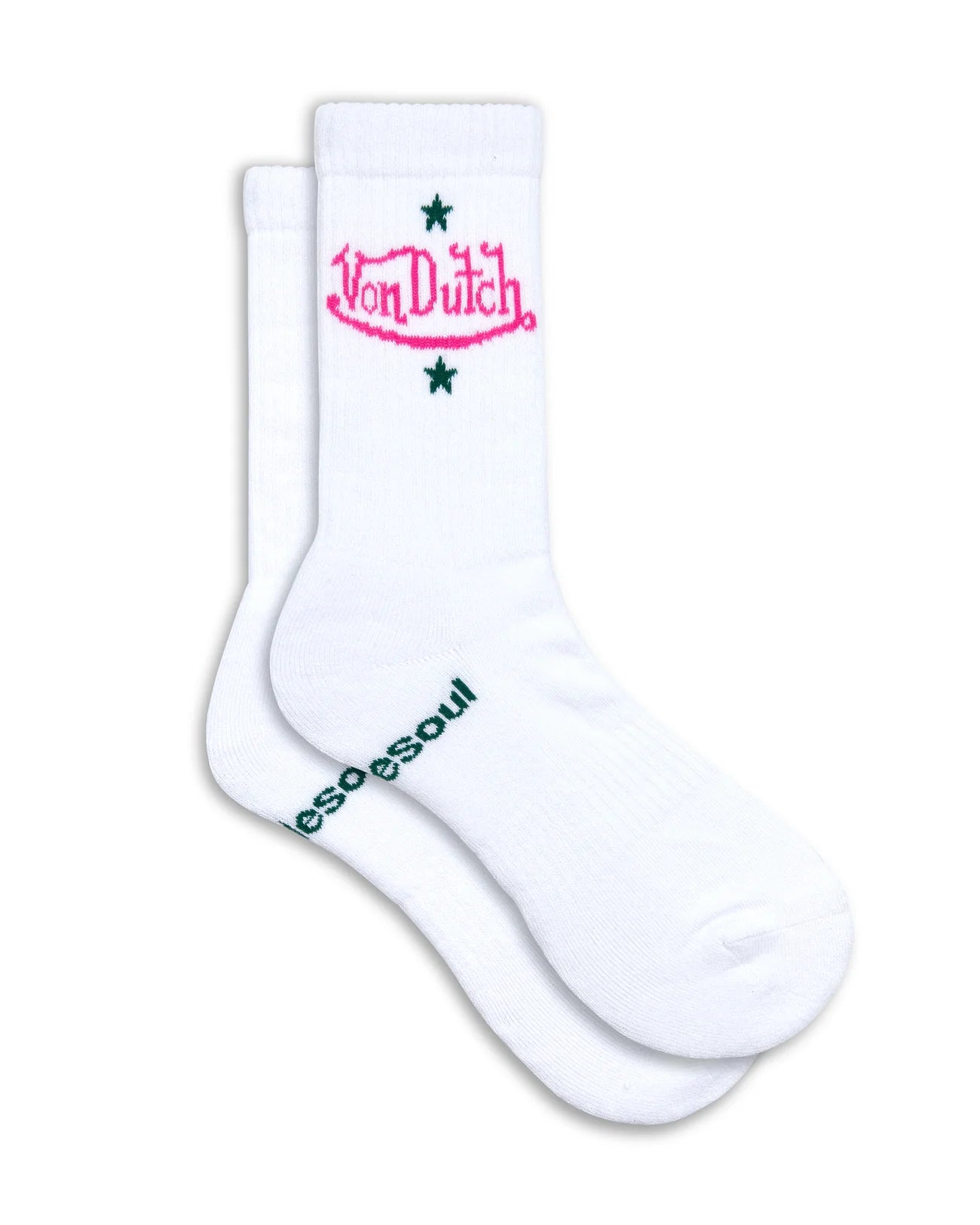 von dutch high sock in pink - CHERRY KNOTS