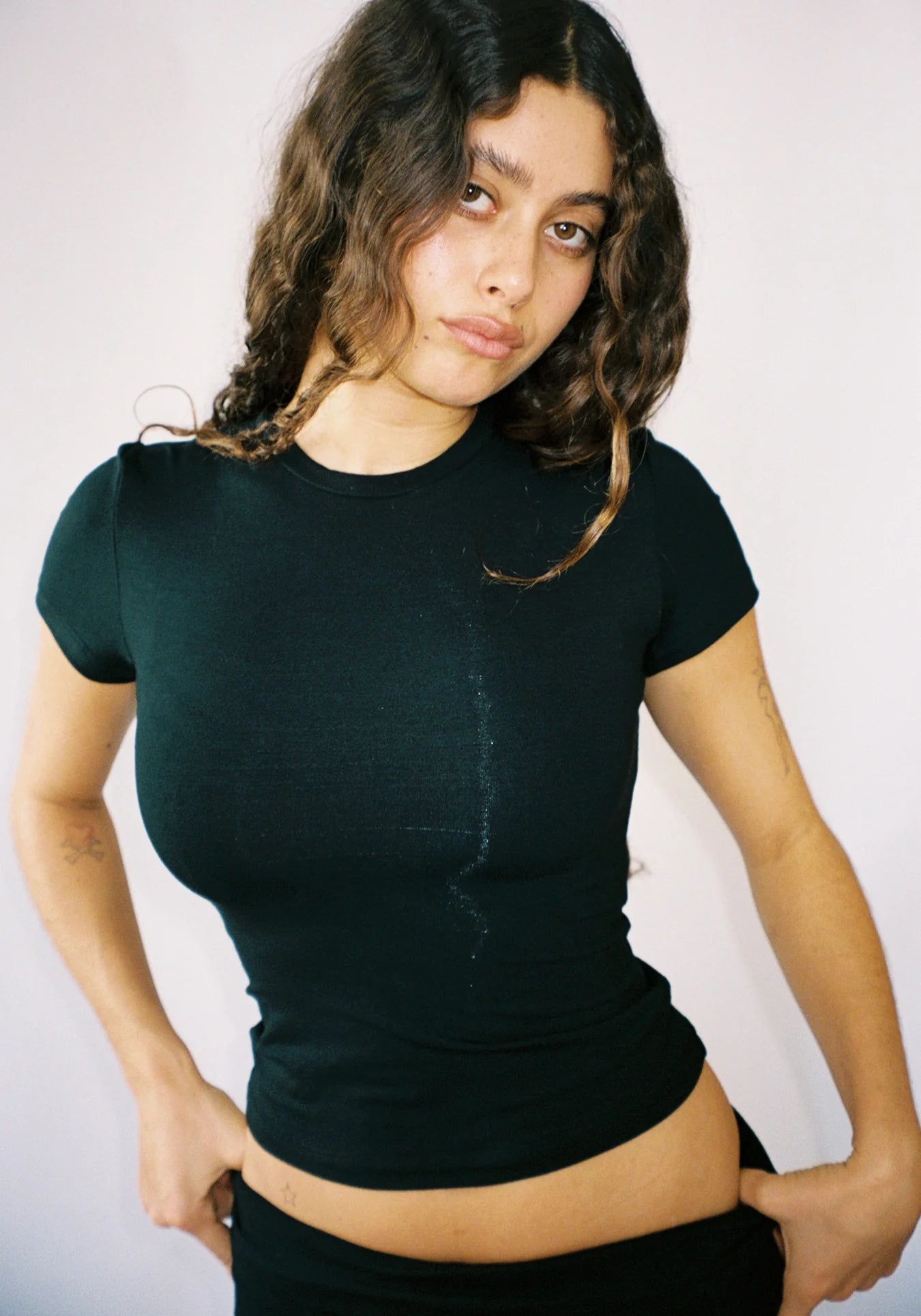 thalia baby tee in midnight