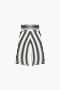cropped gaucho in stripes - CHERRY KNOTS