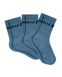 high sock in blueberry - CHERRY KNOTS