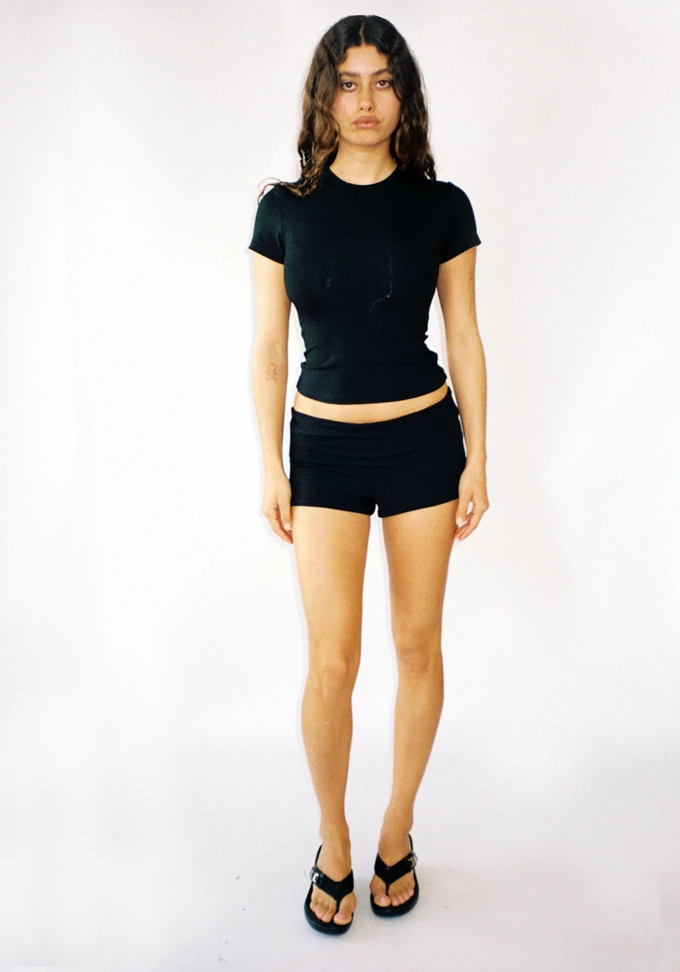 thalia baby tee in midnight