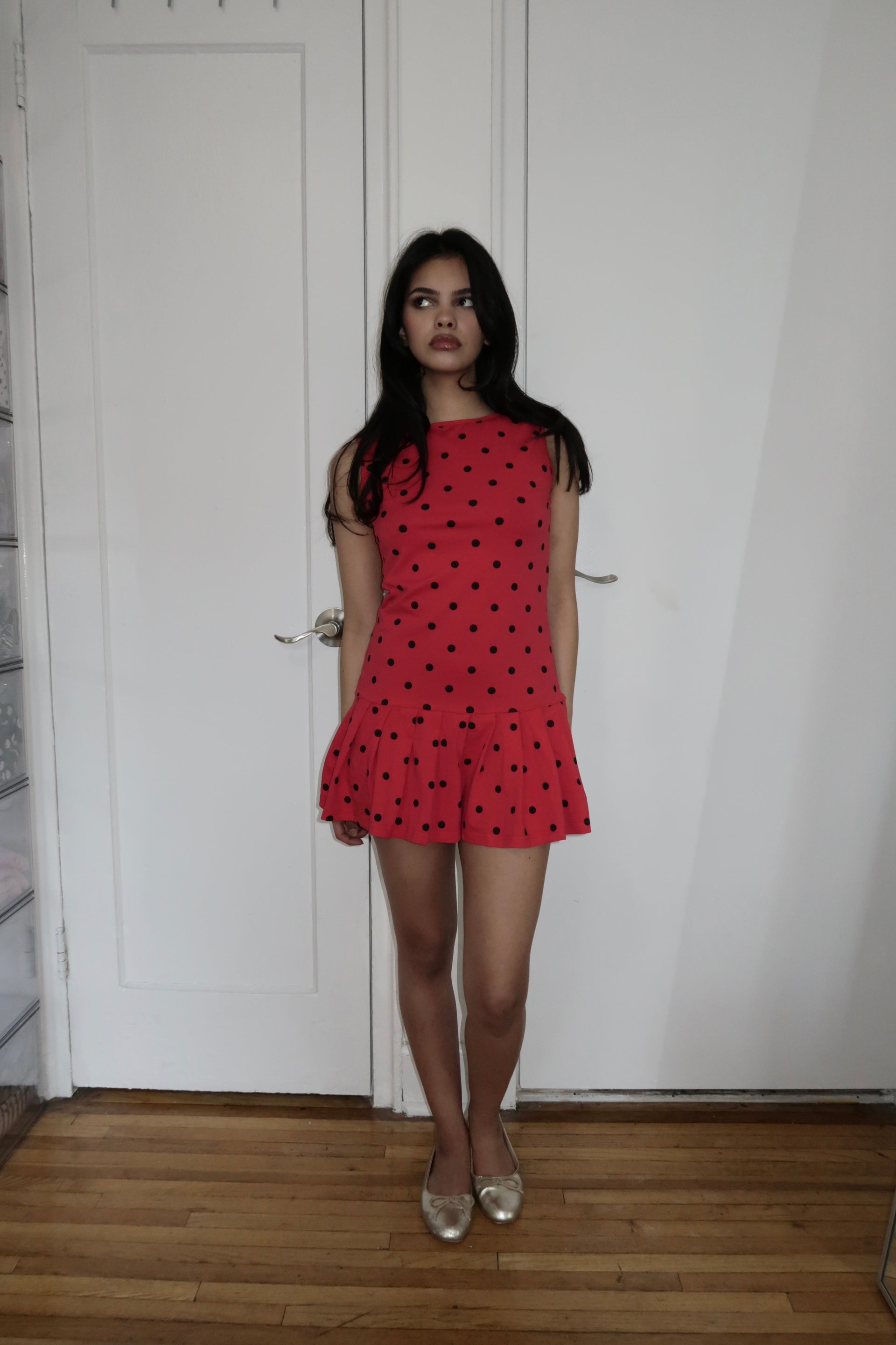 lola ladybug dress CHERRY KNOTS lola ladybug dress CHERRY KNOTS
