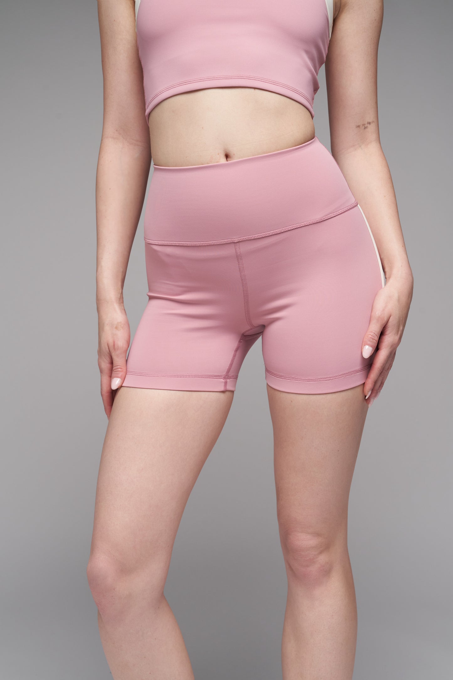 gia biker shorts in pink