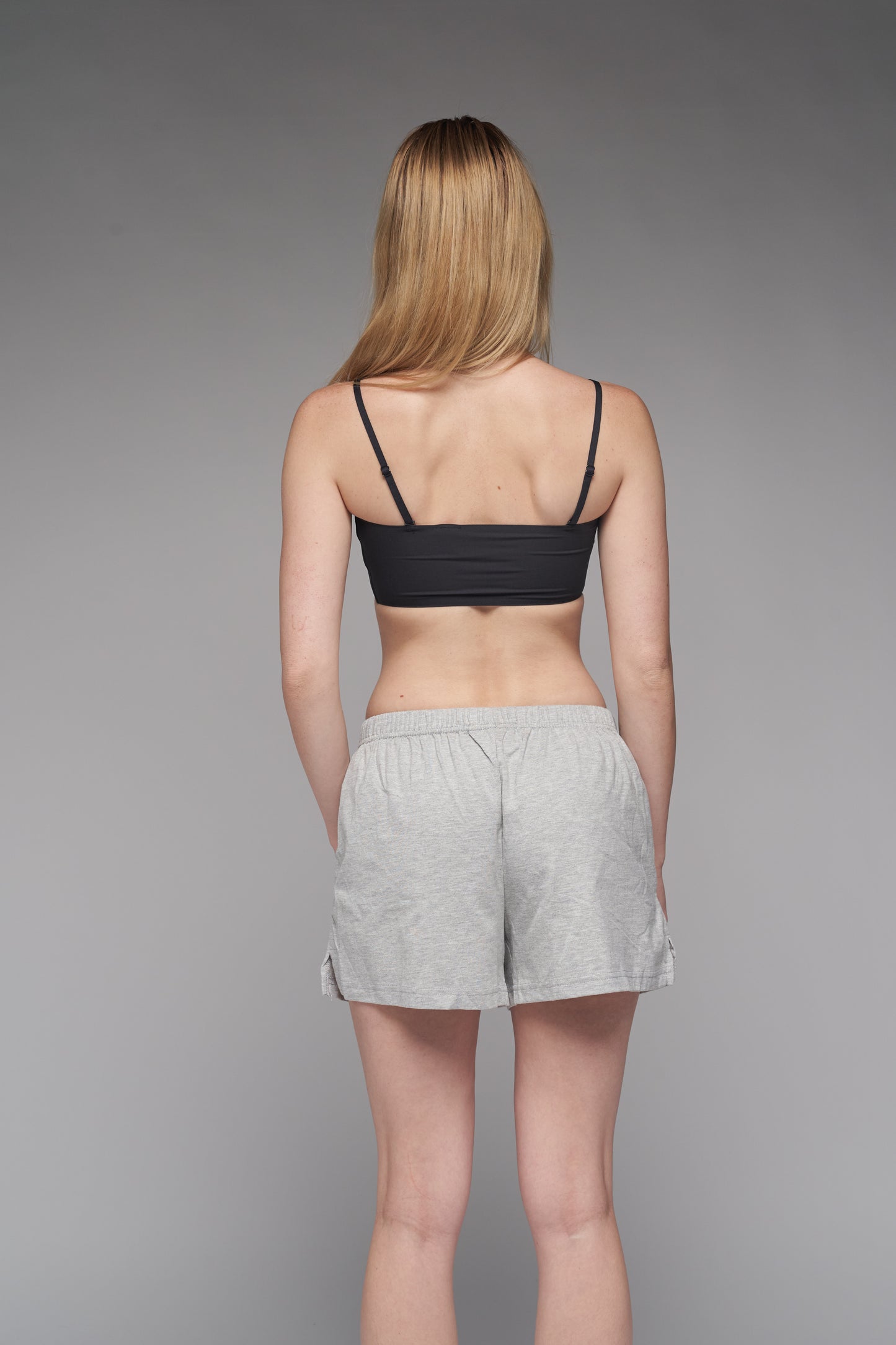 bandeau bralette in black