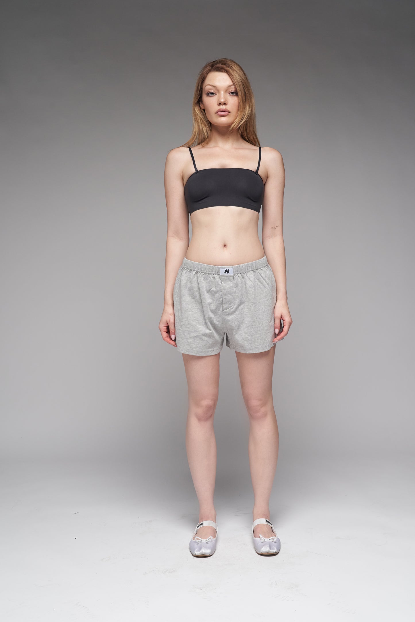 bandeau bralette in black