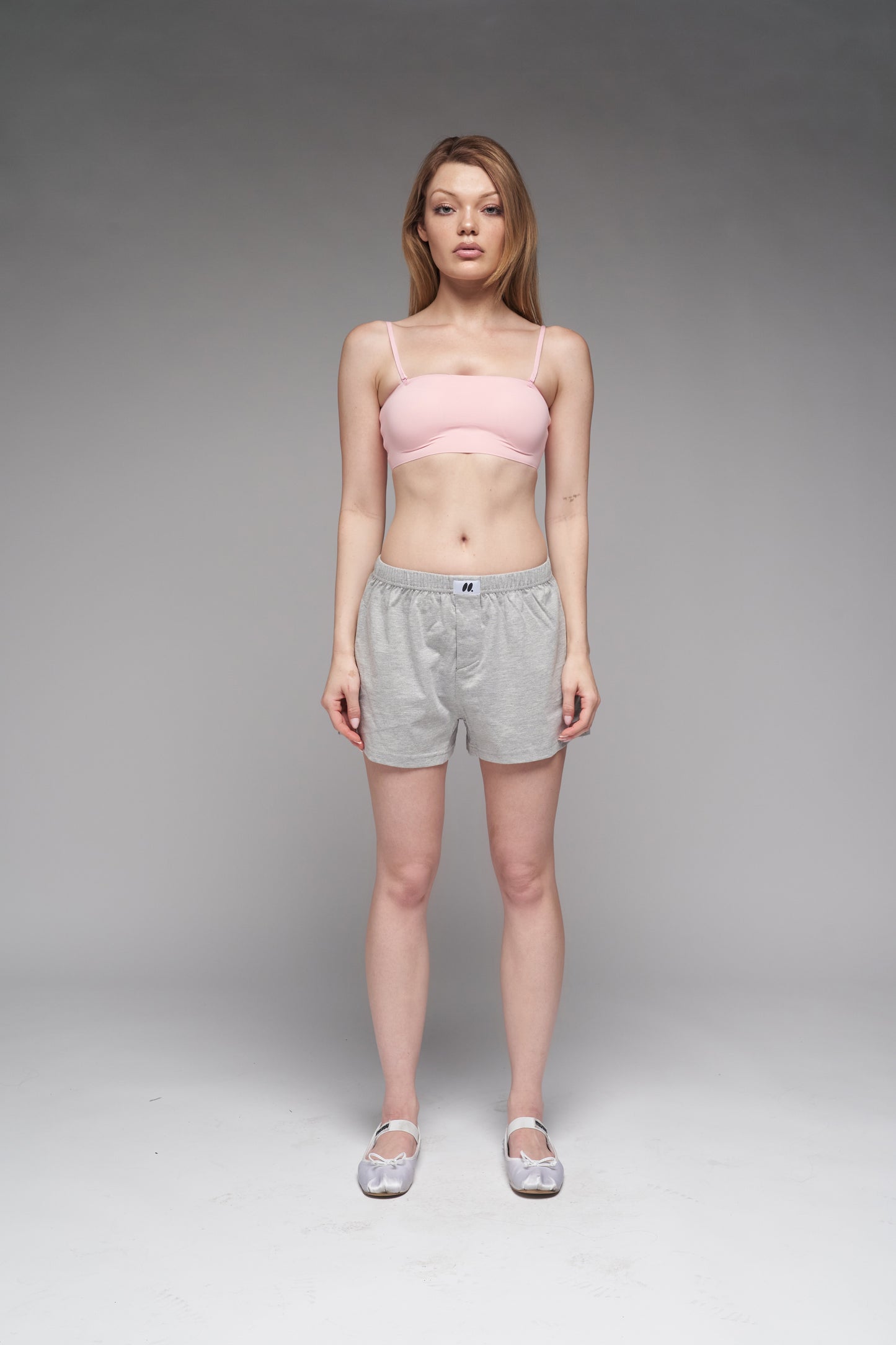 bandeau bralette in pink