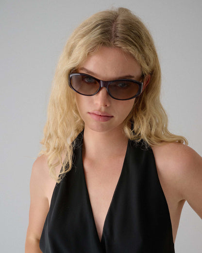 brooks ; aubergine / jade