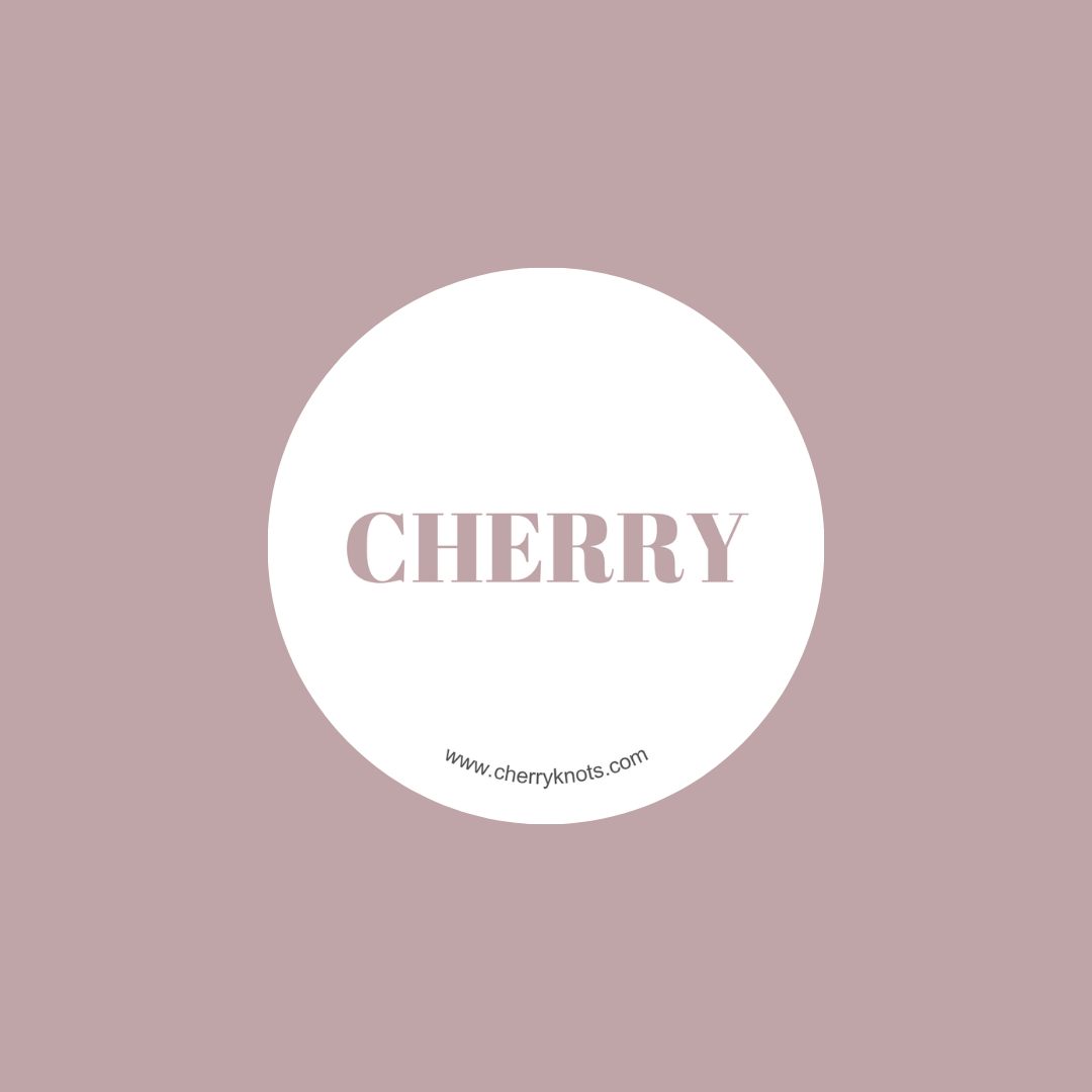 cherry stickers (pack of 5)