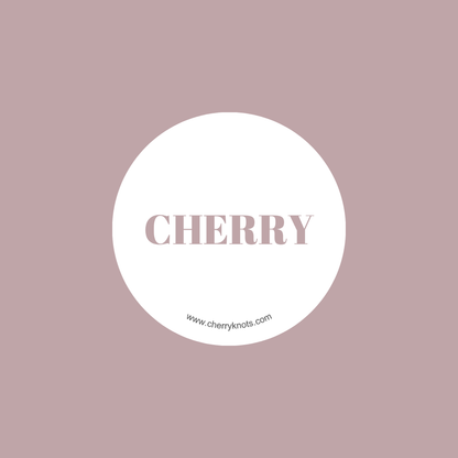 cherry stickers (pack of 5)