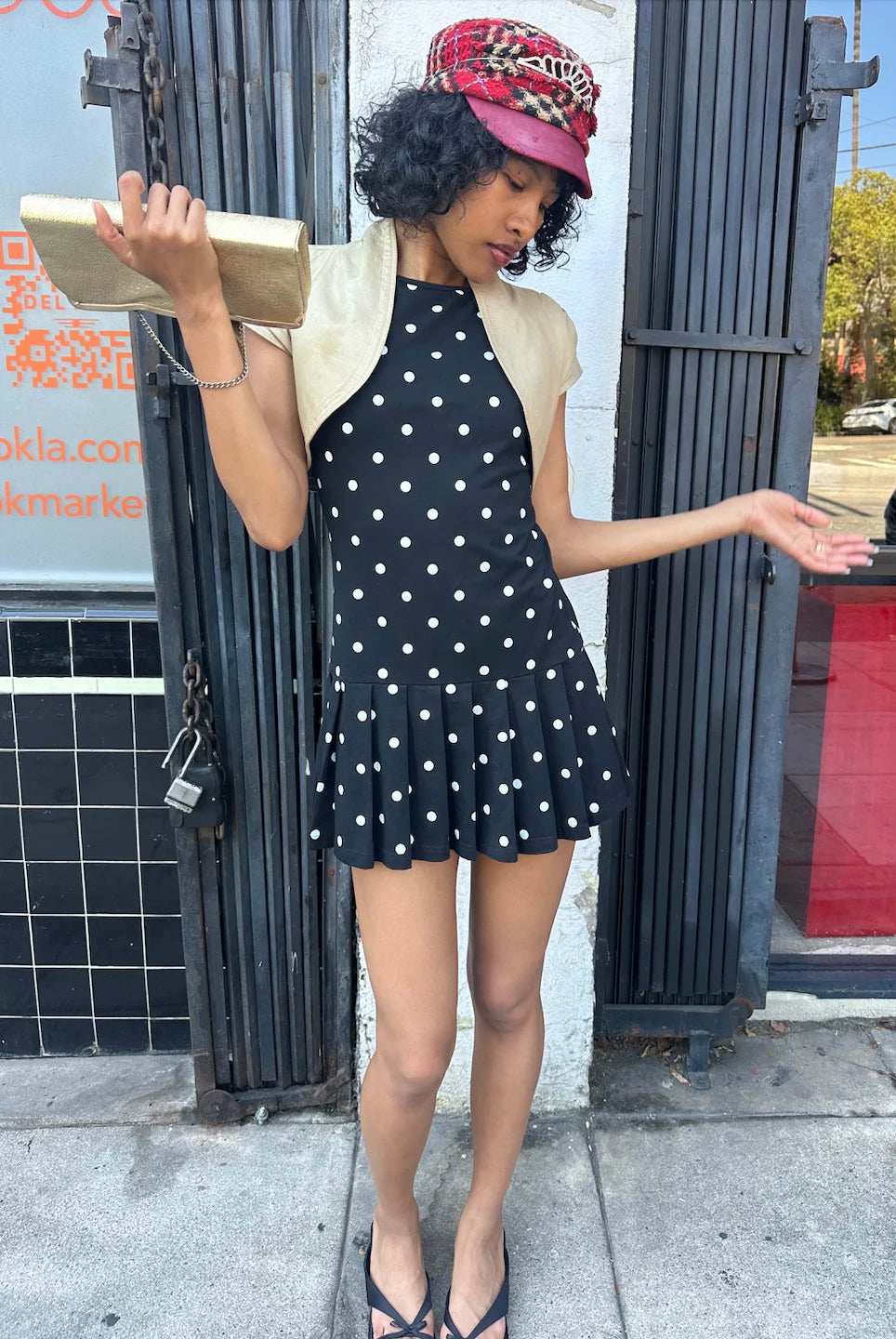 gwen drop waist dress