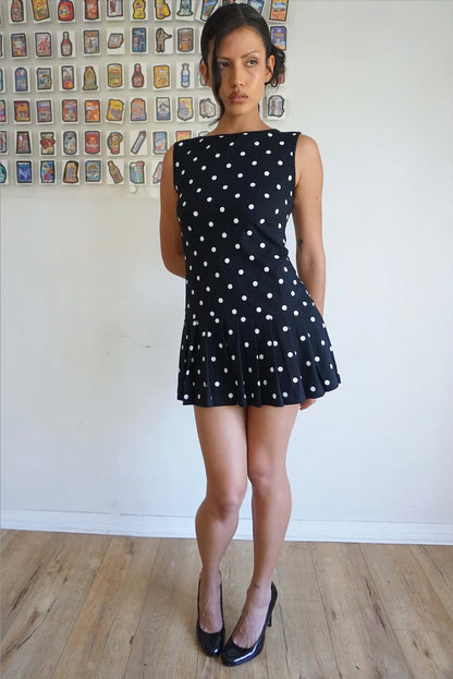 gwen drop waist dress