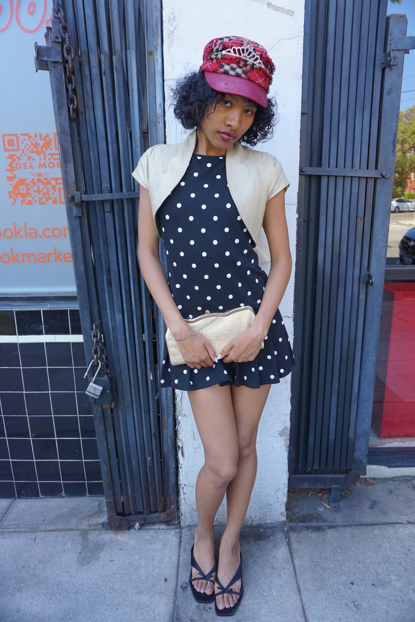 gwen drop waist dress