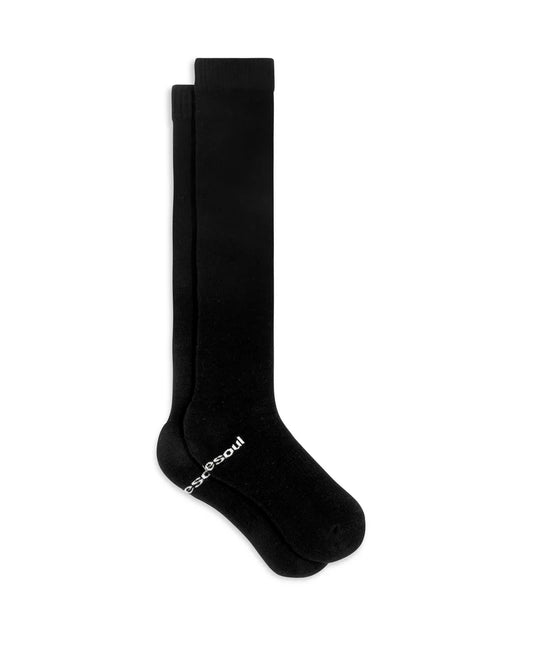 ultrahigh sock in black - CHERRY KNOTS